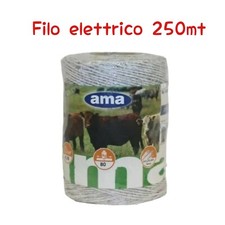 Filo elettrico 250mt per - elettrico,
