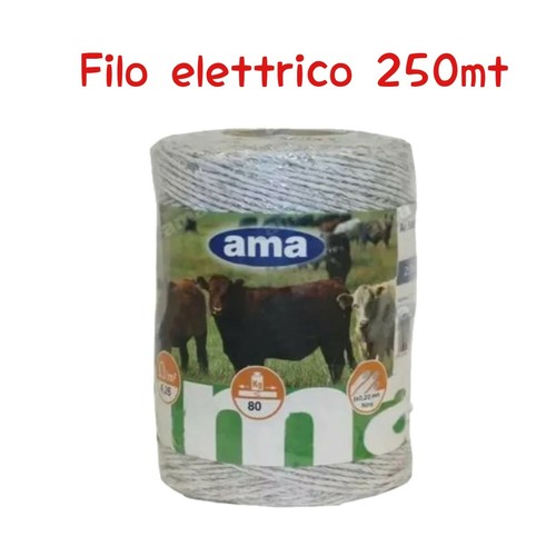 Filo elettrico 250mt per - elettrico,
