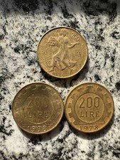 ⭐️🇮🇹200 Lire 1978-