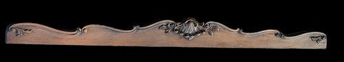 Cimasa legno noce cornice - ,