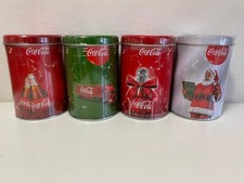 4 Scatole latta Coca Cola