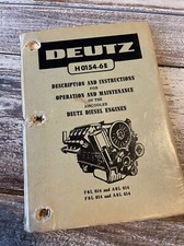 Deutz F6L/F8L-614 A6L/A8L-614