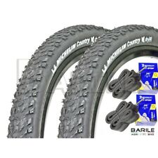 N°2 Copertone / Pneumatico MICHELIN COUNTRY DRY2 Bici MTB 26 x 2.00 + 2 Camere I
