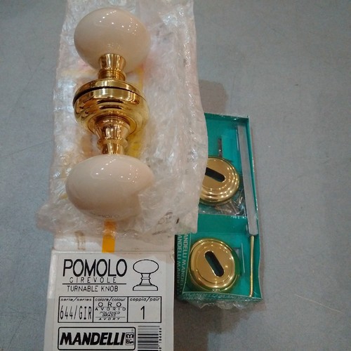 Pomo accopp ottone mandelli - pomo,