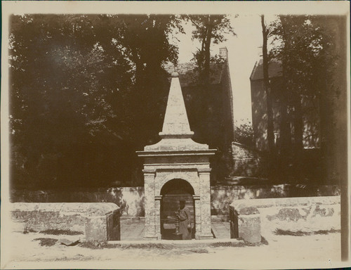 Morbihan erdeven fontaine - morbihan,, erdeven,