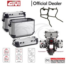 PL5108CAM OBKN4837APACK2 VALIGIE GIVI ALLUMINIO OUTBACK BMW R 1250 GS Adv 19/22