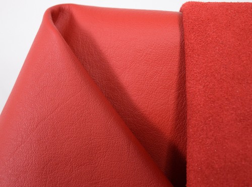 Pelle bovina nappa rossa