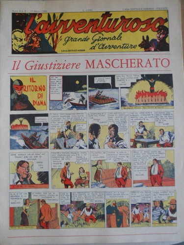 Avventuroso grande giornale - grande,