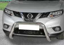 Bull Bar protezione anteriore inox lucido 70mm per Nissan X-Trail dal 2015