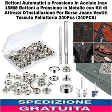 Kit 240 Bottoni Automatici a