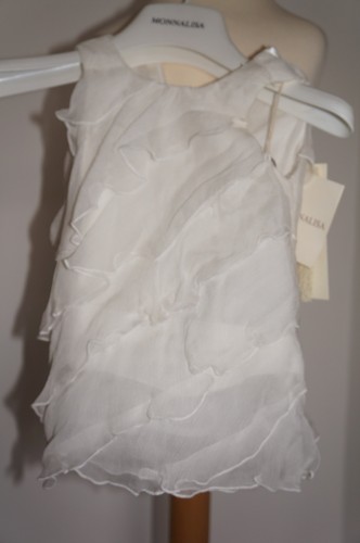 Abito monnalisa chic seta - monnalisa,