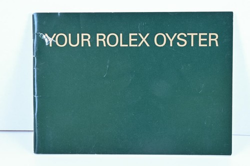 Libretto originale your rolex - originale,