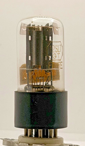 12sl7 fivre black plate - 12sl7,