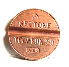 GETTONE TELEFONICO ZECCA CMM