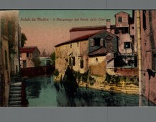 Venezia Mestre il Marzenego dal ponte delle Erbe F. piccolo non spedita