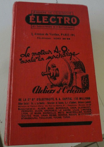 1931 annuaire electro