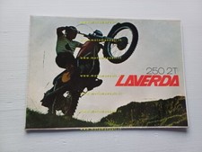 Laverda 250 Chott 1974 depliant poster originale italiano