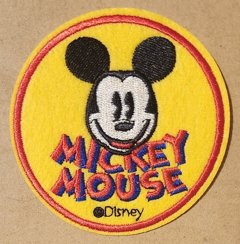 Disney topolino ricamato ferro - disney,