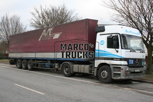 Foto camion mercedes benz - camion, mercedes-benz