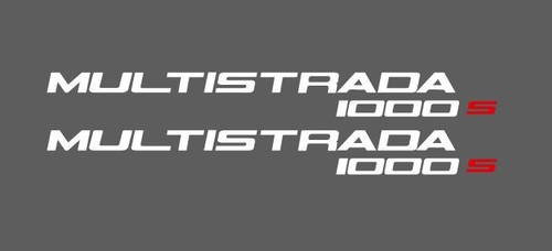 Adesivi ducati multistrada - adesivi,