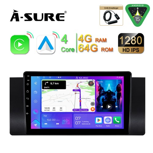 Dab 64gb carplay dsp android - carplay,