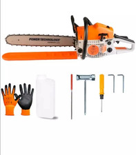 Motosega a scoppio 52cc profondita' lama 50cm professionale per giardinaggio