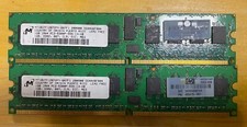 HP 2 GB (2x1 GB) PC2-5300P 667 MHz DDR2 ECC DIMM REG (405475-051)