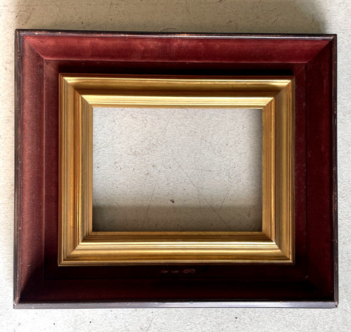 Antica doppia cornice legno - antica,