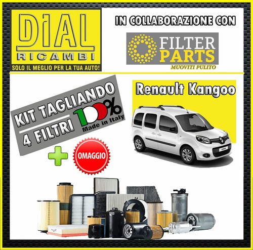 Kit tagliando filtri renault - kit,