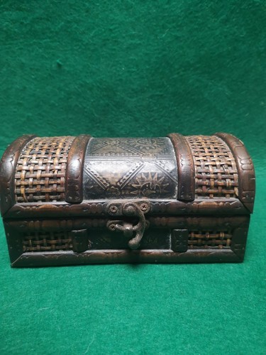 Bauletto antico portagioie - bauletto,