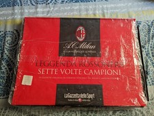 Box Cofanetto Milan Leggenda Rossonera Champions League Gazzetta Dello Sport 