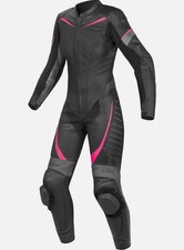 Tuta in pelle da donna moto da