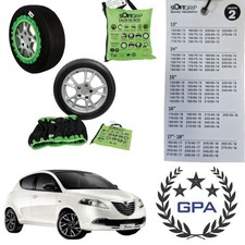 CALZE DA NEVE IN TESSUTO LANCIA YPSILON 2023 2024 CERCHIO 14 15 16