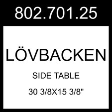 IKEA LÖVBACKEN Tavolino