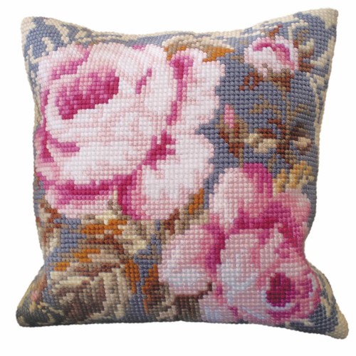 Cuscino punto croce cda old - punto,