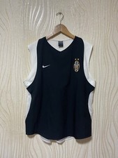 MAGLIA CALCIO ALLENAMENTO JUVENTUS 2003 2004 MAGLIA CALCIO SMANICATA NIKE tg M