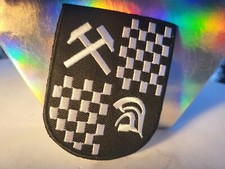 Patch Toppa Logo Embroidered MEDIEVAL SCUDO STEMMA MEDIOEVALE MITTEÄLTER ZEICHNE