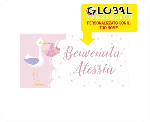 Banner striscione nascita - banner,