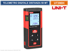 UNI-T UT390H TELEMETRO MISURATORE METRO DIGITALE LASER 50MT CON DISPLAY EBTN