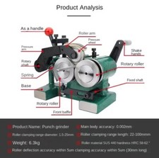 Smerigliatrice manuale ad ago 0,005 mm smerigliatrice alta precisione