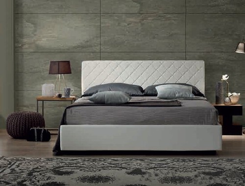 Letto imbottito mod zeus - letto, mod.zeus