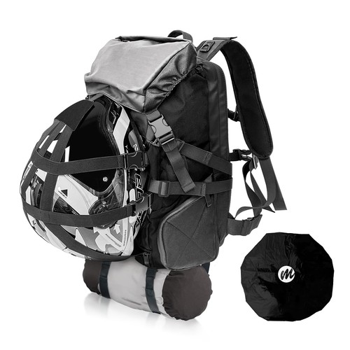 Zaino moto con portacasco bm2 - con,