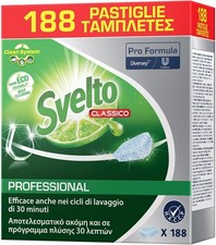 Svelto Professional DETERSIVO CLASSICO in PASTIGLIE 188 TABS FORMULA ECO