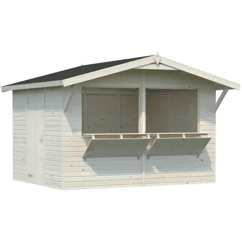 Chiosco legno naturale 16 - in,