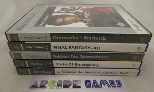 Lot jeux ps2 playstation 2 - jeux,