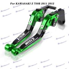 Per KAWASAKI Z750R 2011 2012 Leve freno frizione maniglie pieghevoli estensibili