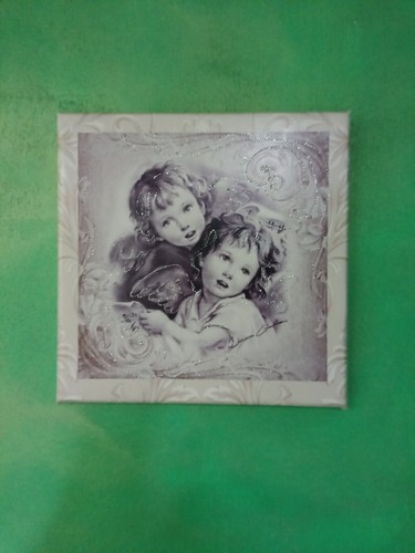 Quadro ecopelle angioletti - in,
