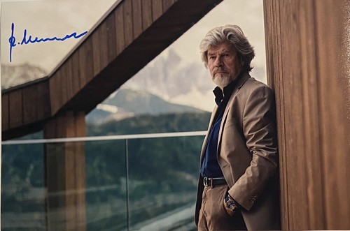 Reinhold messner firmato - firmato, tg