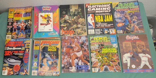 Vintage video game magazines - video,