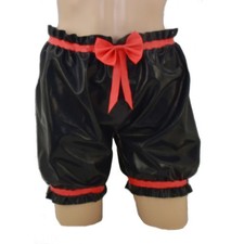 Pantaloni larghi in lattice